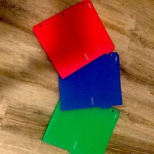 I am selling three Five Star mead folders